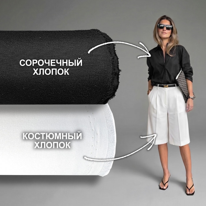 Набор тканей для шитья 13.05 Anthracite