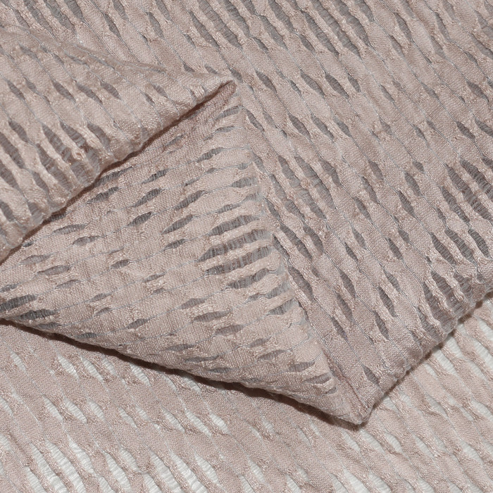 Ткань плательно блузочный Жоржет DR0412/Cocoa Foam 
