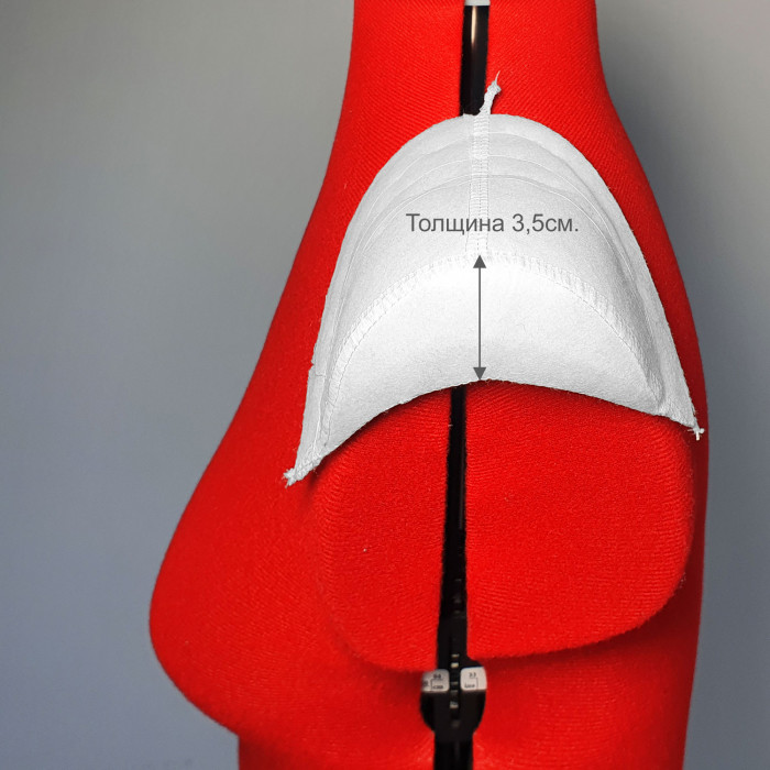 Подплечники для втачного рукава Прадо СL24/24 Белый ➤ Предзаказ: отправка с 20 октября
