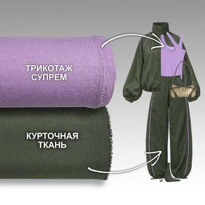 Набор тканей для шитья 24.12 Алия